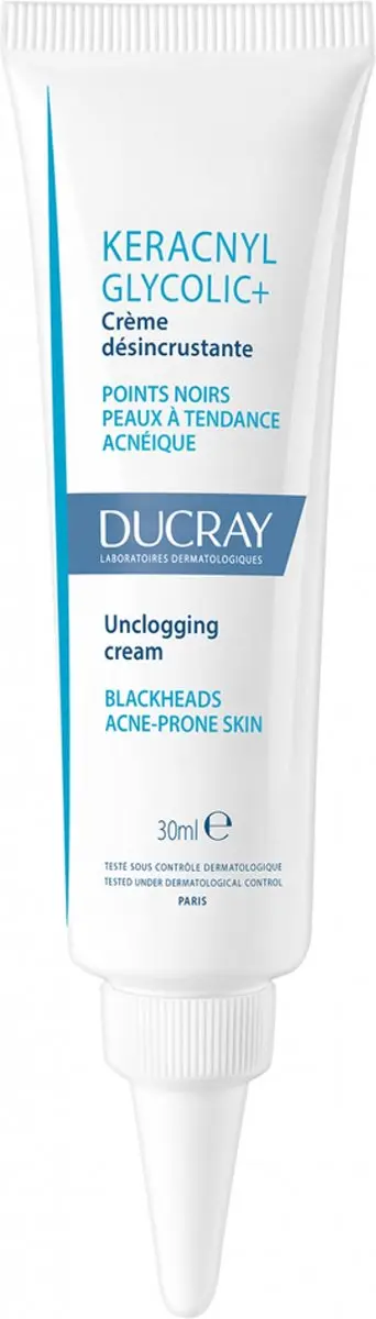 Ducray Keracnyl Glycolic+ Crème Désincrustante 30ml