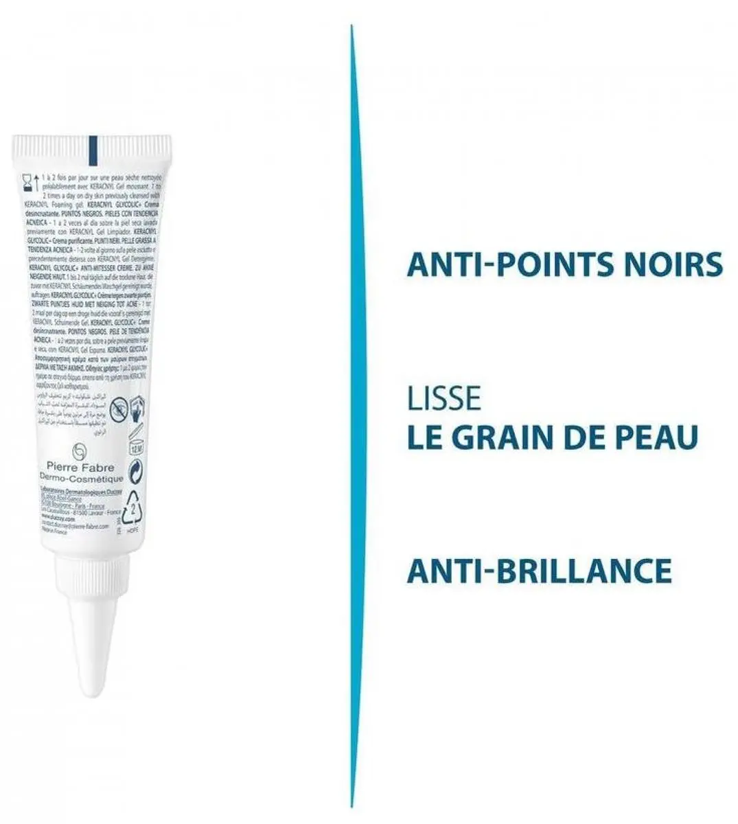 Ducray Keracnyl Glycolic+ Crème Désincrustante 30ml - 30 Stuks - afbeelding 6 van 6