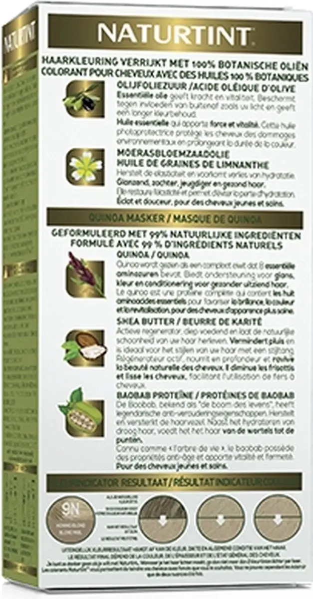 Naturtint Honing Blond Haarkleur 170ml - Vegan