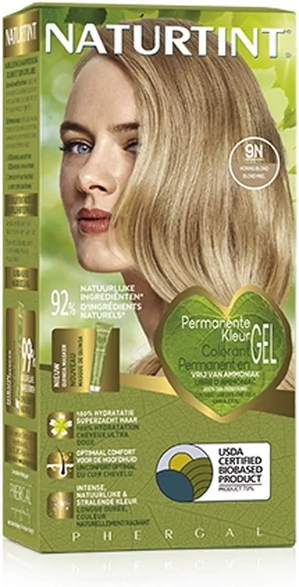 Naturtint Honing Blond Haarkleur 170ml - Vegan