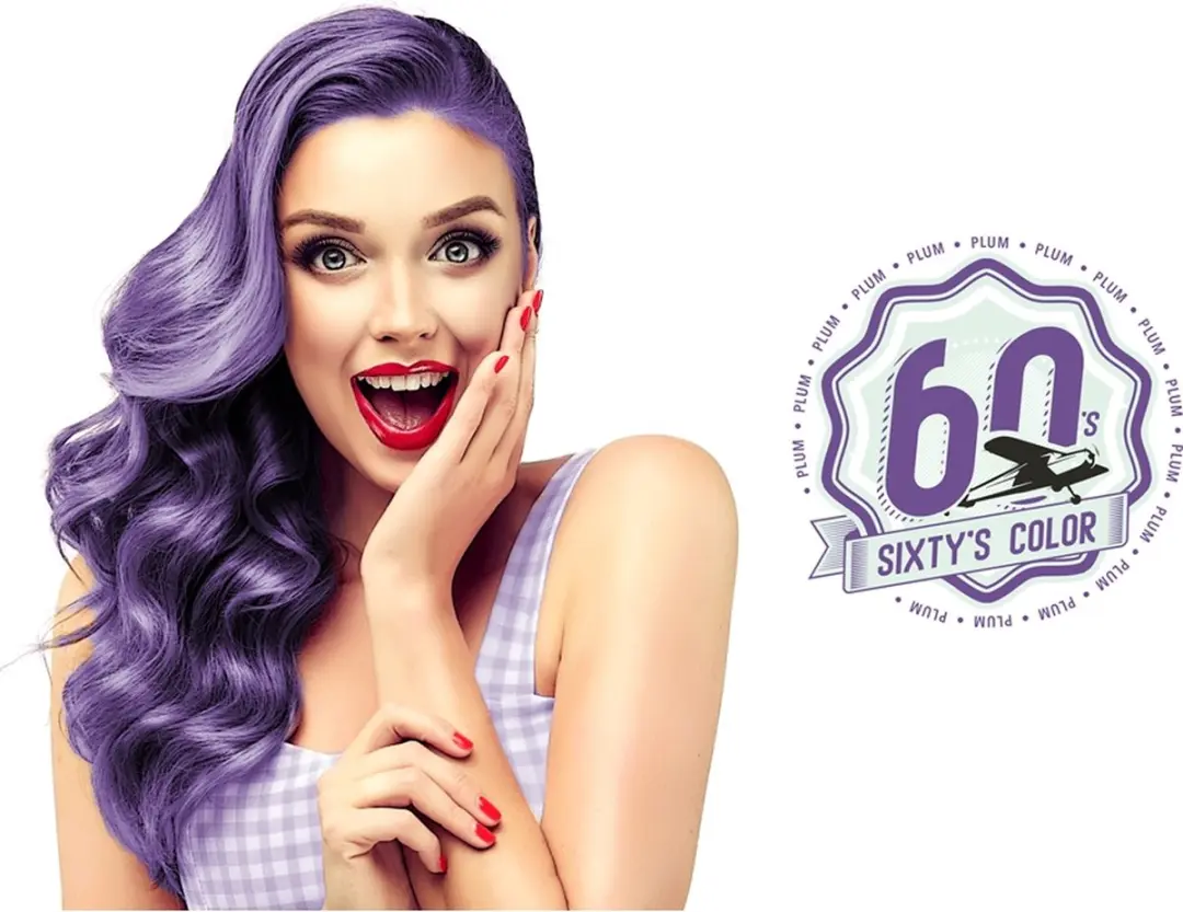 Hairgum Sixty's Color Mahonie Semi-permanente kleurstof 60ml