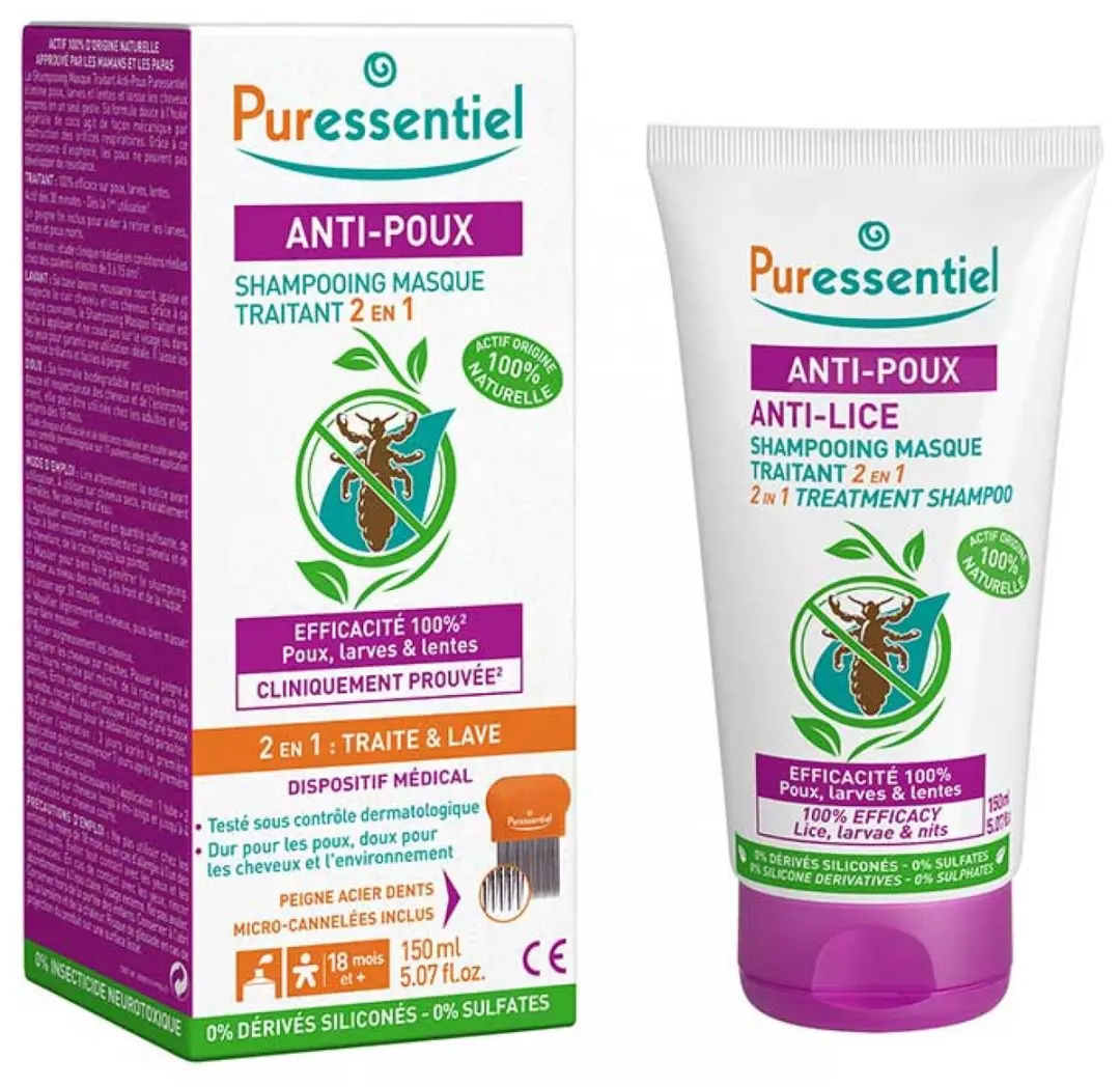 Puressentiel Anti-Luizen Maskershampoo 150ml
