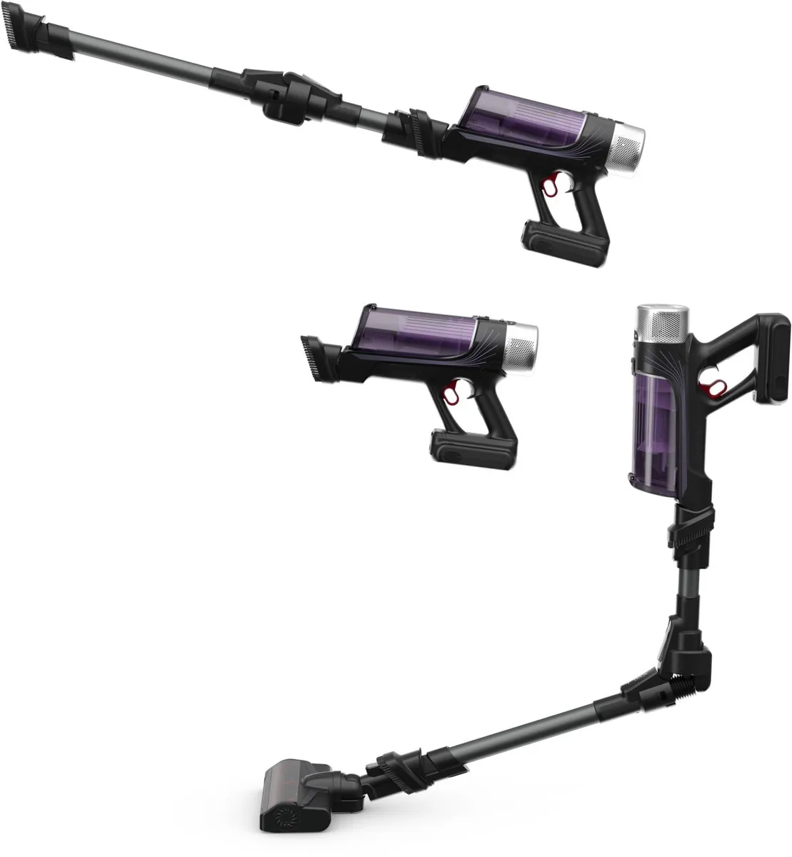 Rowenta X-Force Flex 9.60 RH2038 Steelstofzuiger - 100 Airwatt - Zwart