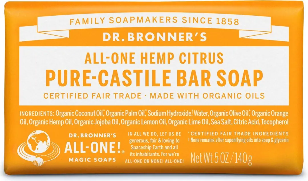 Dr. Bronner's Zeep Citrus & Orange 140ml