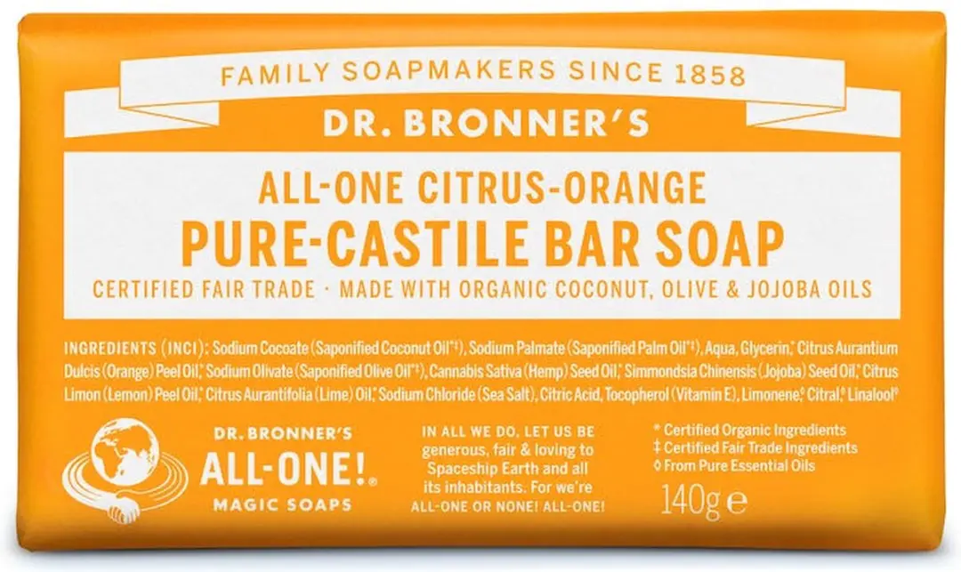 Dr. Bronner's Zeep Citrus & Orange 140ml