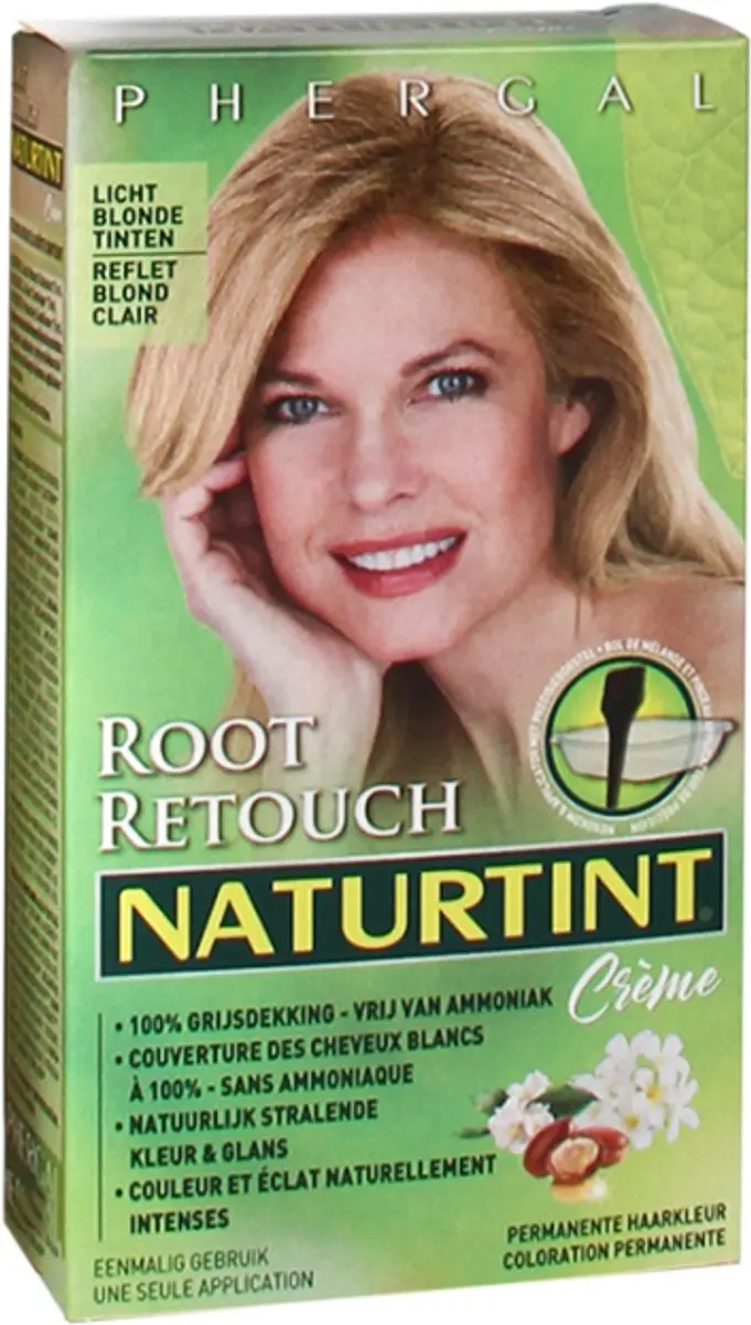 Naturtint Root Retouch Licht Blonde Tinten - 45ml - 1 Stuks