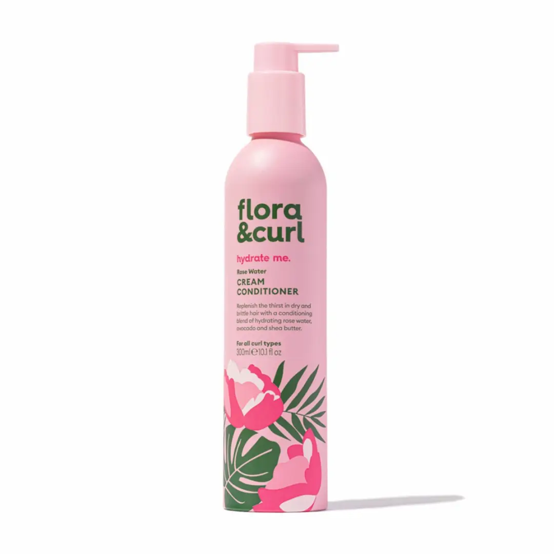 Flora & Curl Rose Water Cream Conditioner 300ml