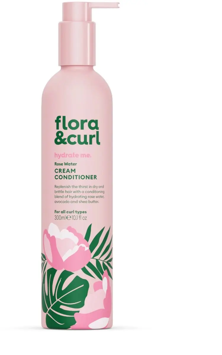 Flora & Curl Rose Water Cream Conditioner 300ml