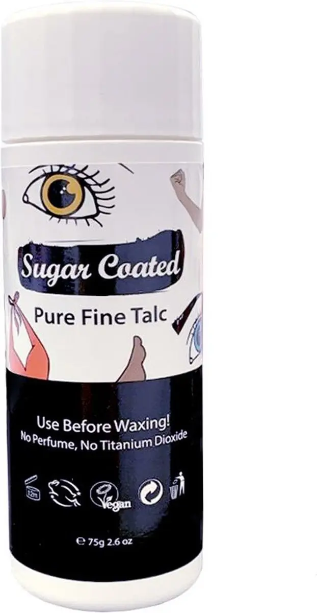 Sugar Coated Pure Fine Talkpoeder 75g
