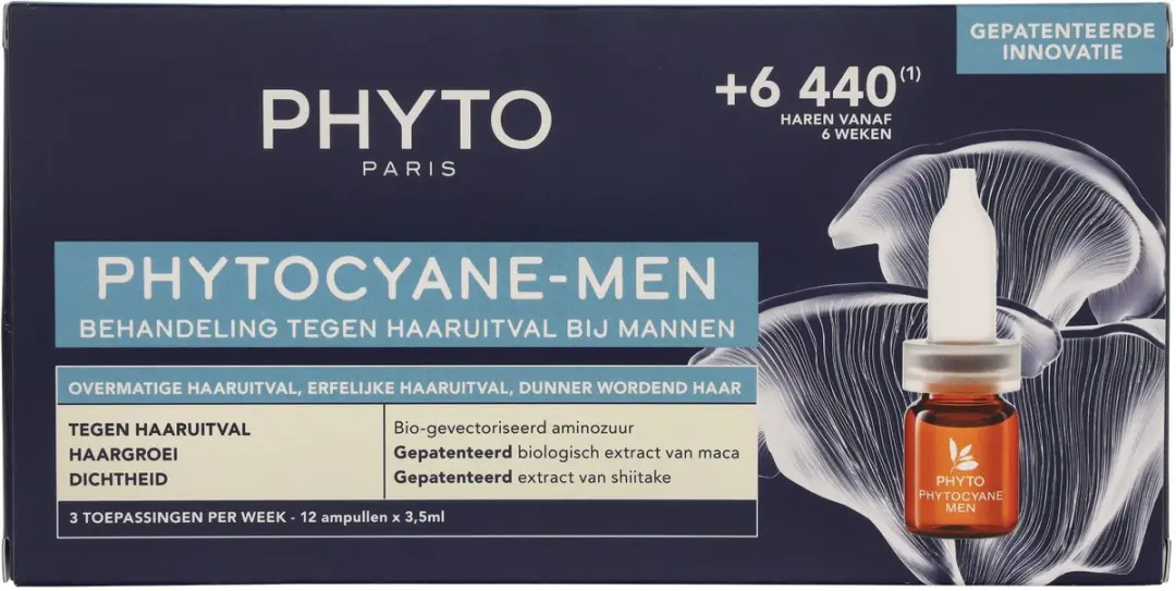 Phyto Phytocyane Men Treatment Set - 12 Stuks