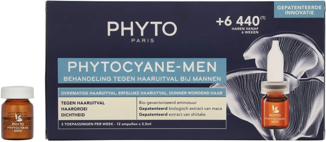 Phyto Phytocyane Men Treatment Set - 12 Stuks