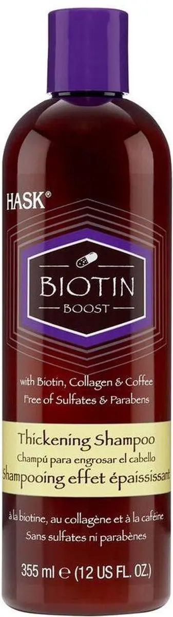 Hask Biotin Boost Shampoo 355ml - afbeelding 6 van 6
