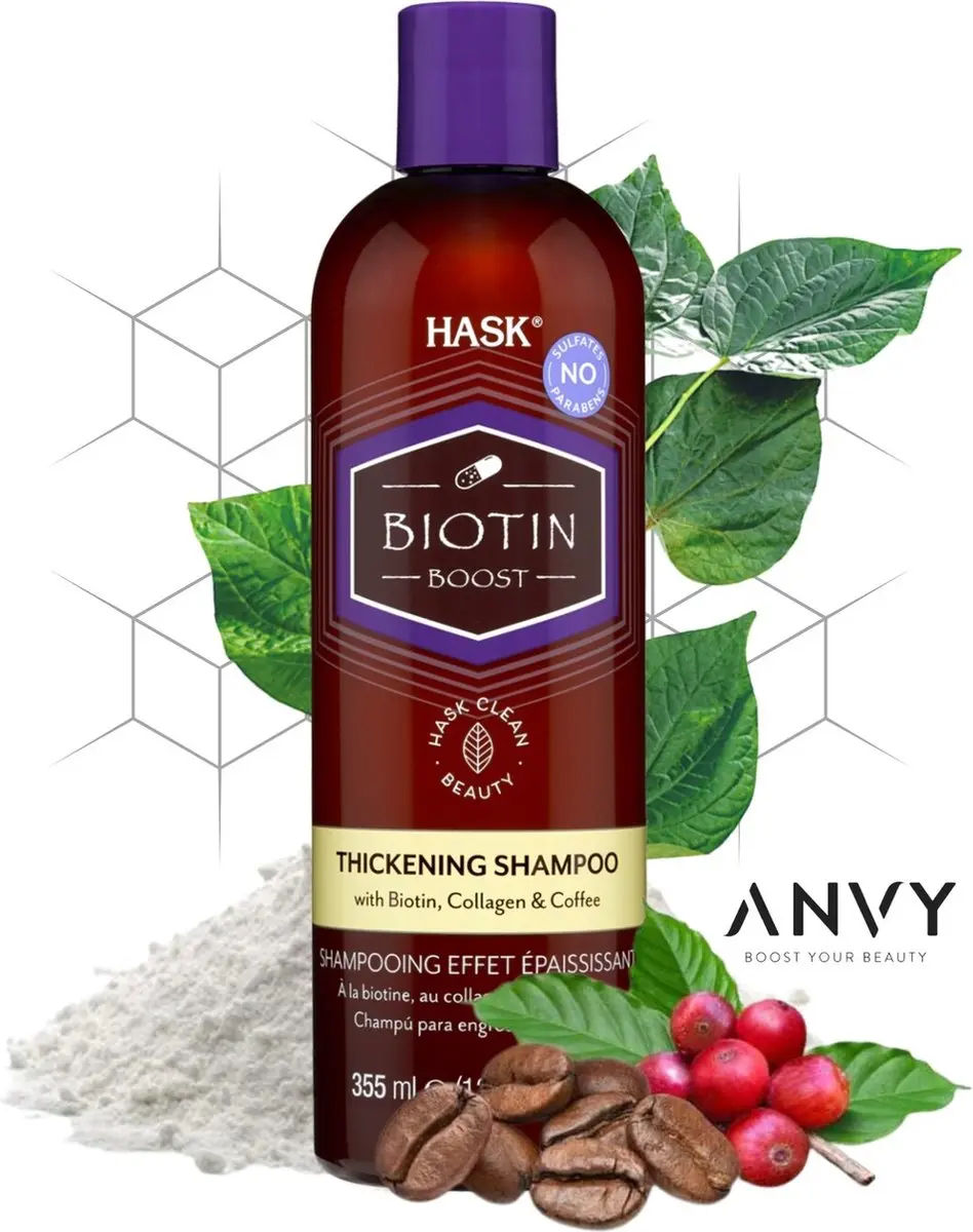 Hask Biotin Boost Shampoo 355ml