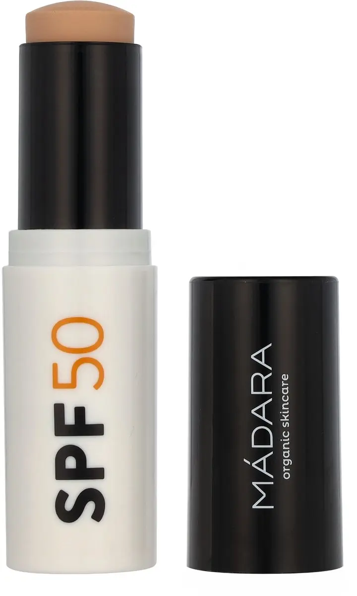MÁDARA Minerale Zonnebrand SPF50 12g - Onzichtbaar naakt