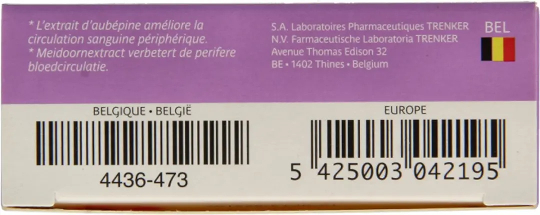 Trenker Venosa Bloedcirculatie 30 Stuks