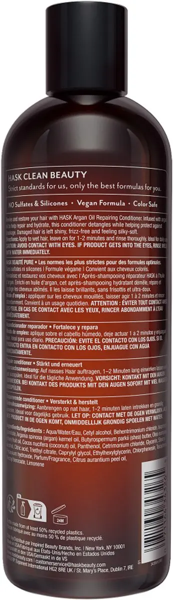 Hask Conditioner Argan Oil Repairing - 355ml