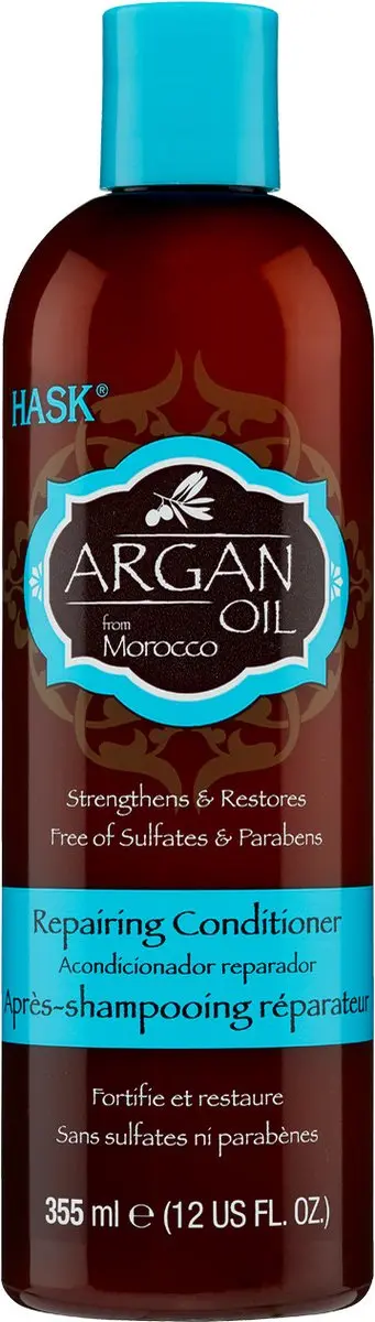 Hask Conditioner Argan Oil Repairing - 355ml - afbeelding 6 van 6