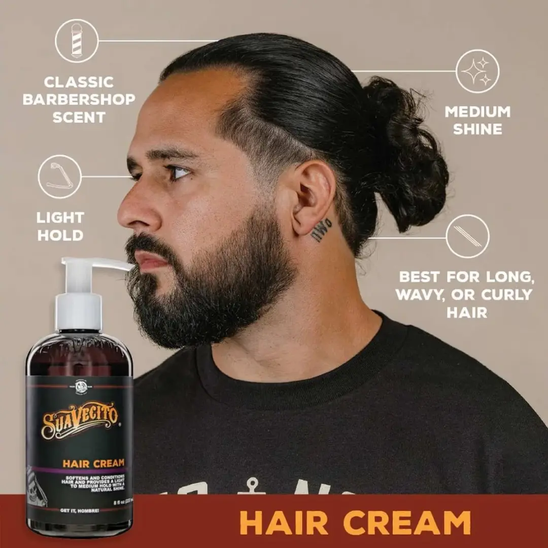 Suavecito Hair Cream 473ml - Krullend haar