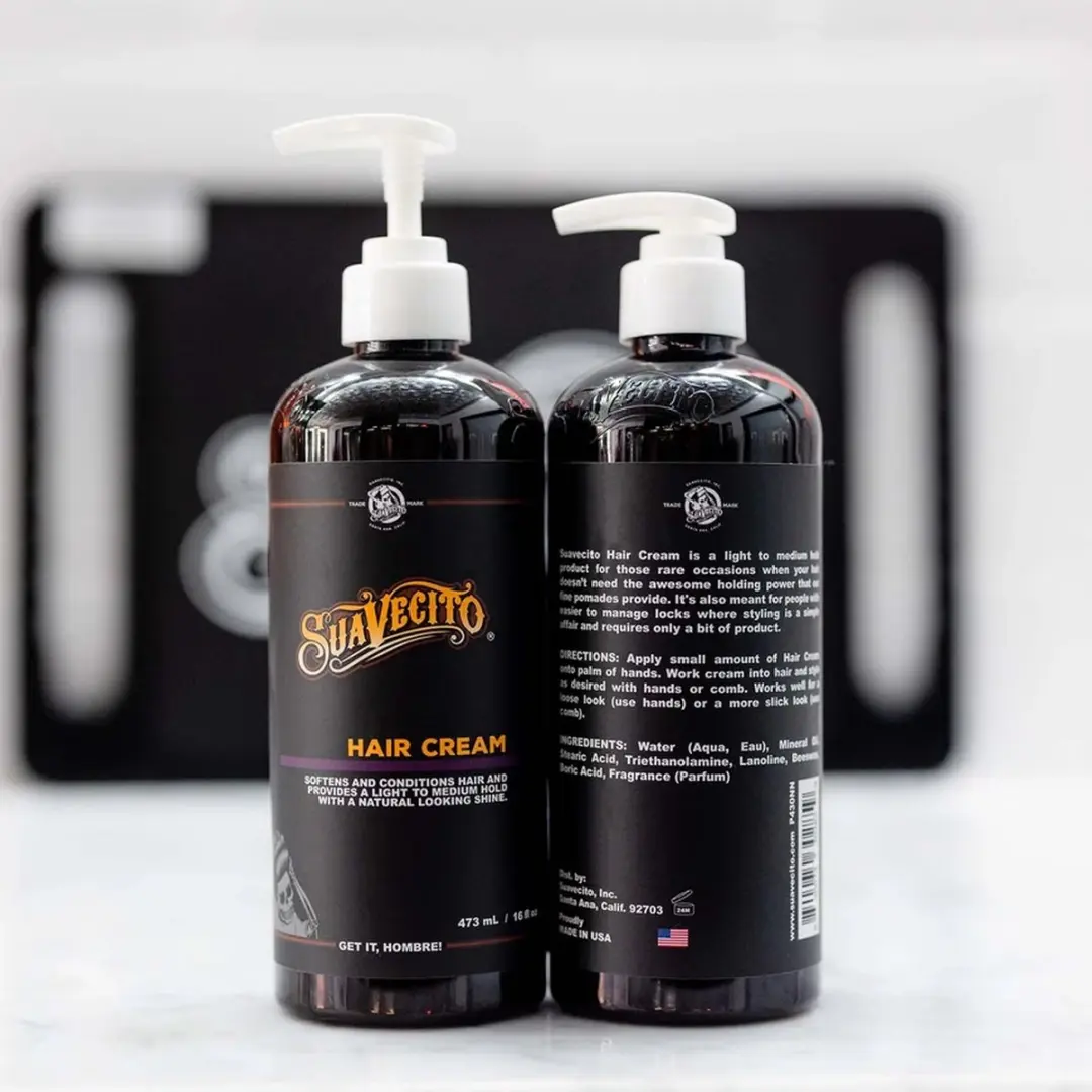 Suavecito Hair Cream 473ml - Krullend haar