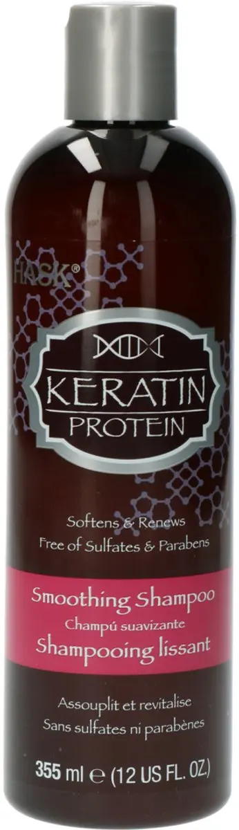 Hask Keratin Smoothing Shampoo 355ml
