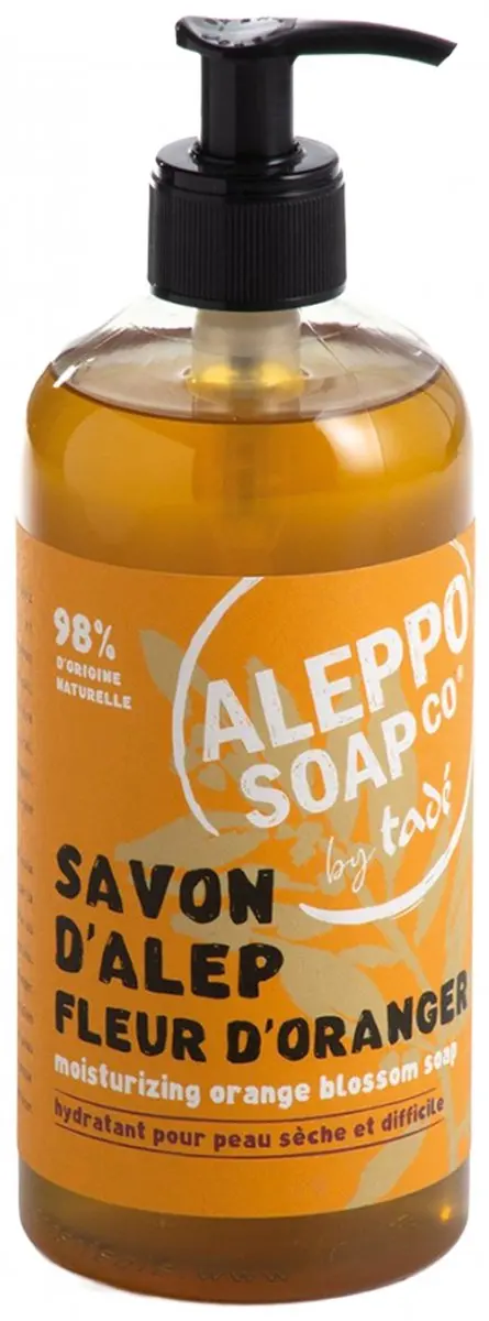 Aleppo Soap Co Vloeibare Aleppozeep Oranjebloesem 500ml