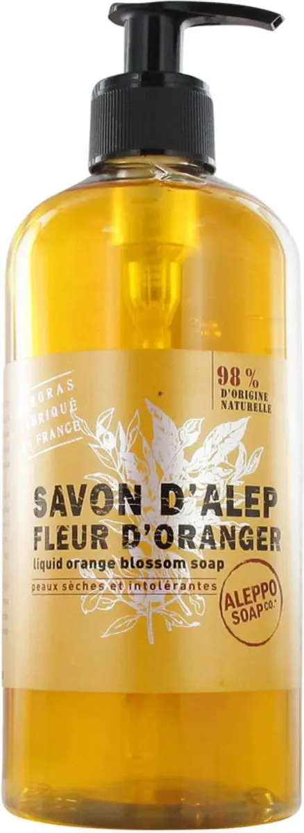 Aleppo Soap Co Vloeibare Aleppozeep Oranjebloesem 500ml