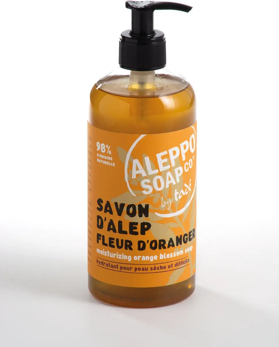 Aleppo Soap Co Vloeibare Aleppozeep Oranjebloesem 500ml