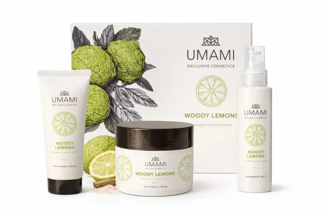 Umami Woody Lemons Geschenkset