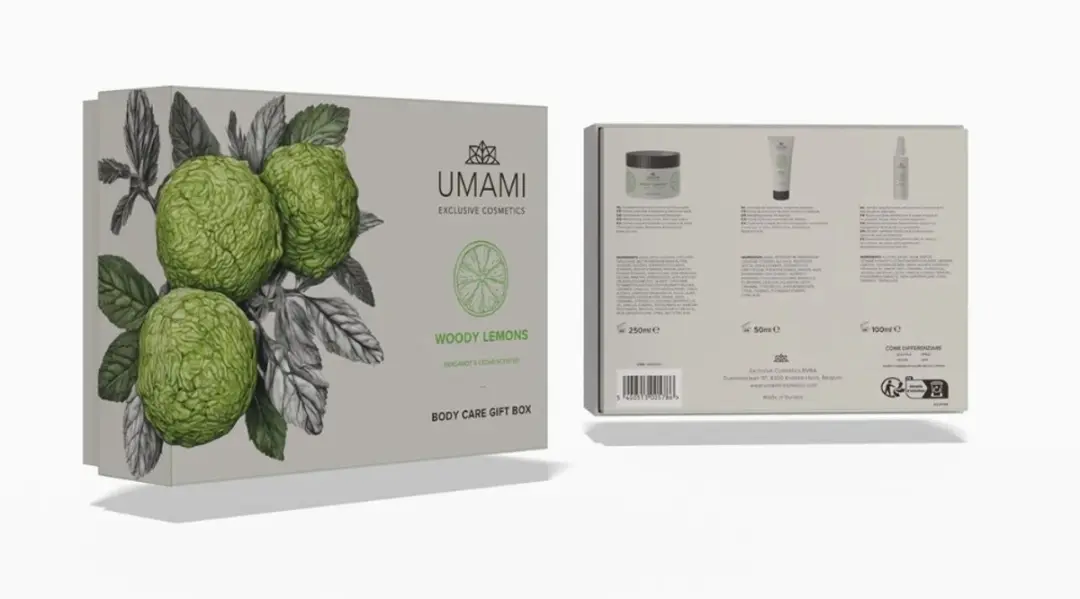 Umami Woody Lemons Geschenkset - 400ml - 3 Stuks