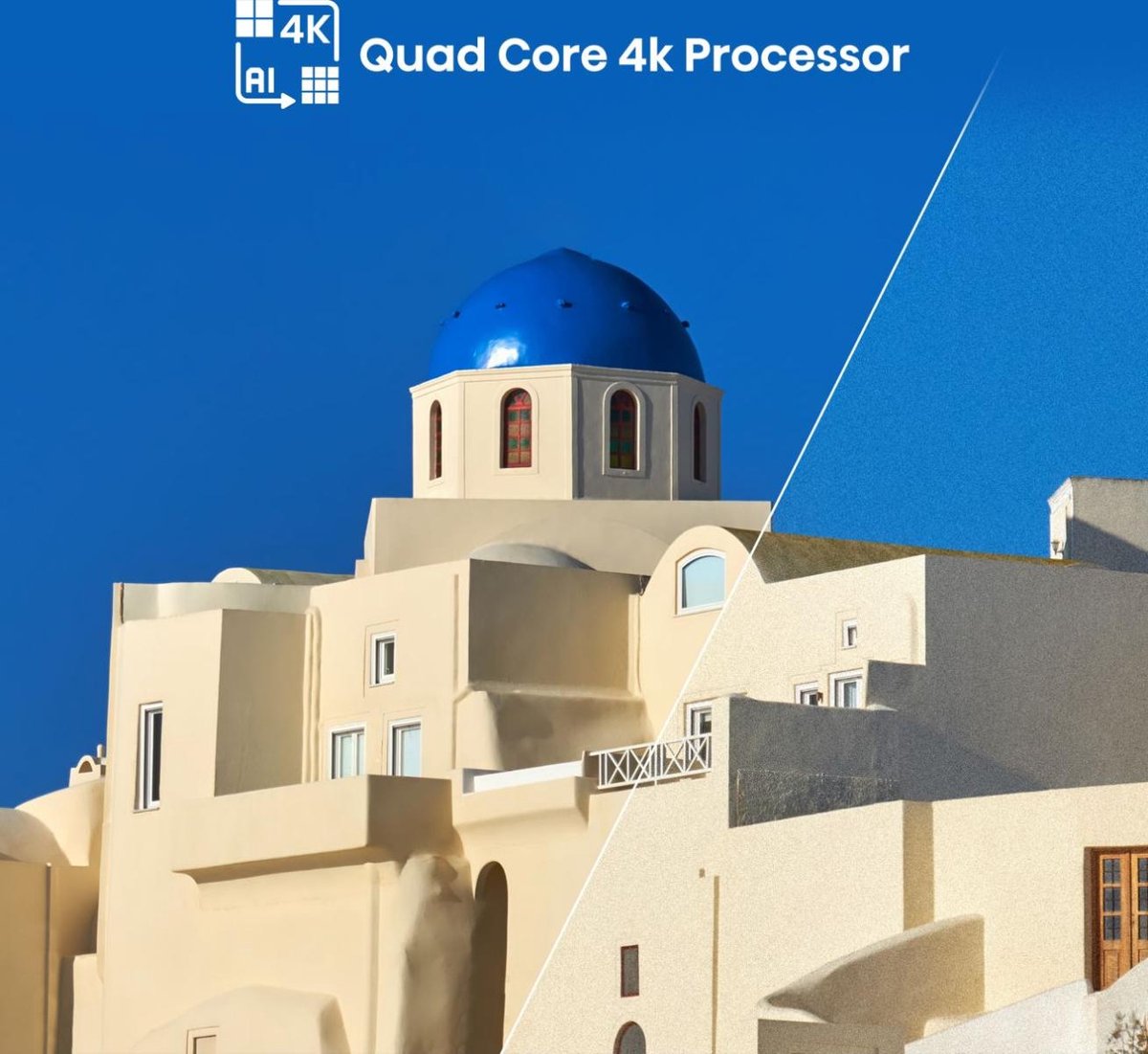 HISENSE 58A6N LED-TV - 58 (146 cm) - 4K UHD - Dolby Vision - Smart TV - 3x HDMI