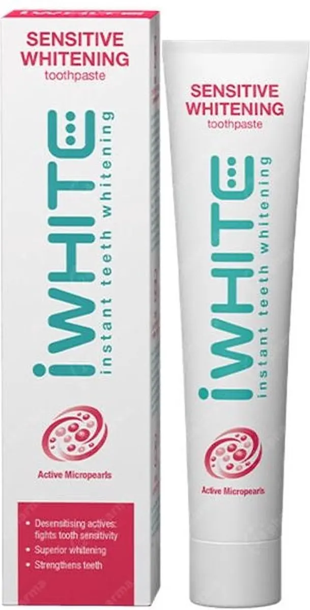 iWhite Tandpasta Gevoelige Tanden 75ml - Whitening