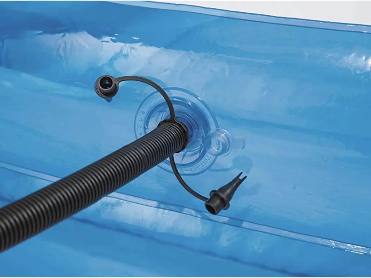 Bestway Deluxe Opblaaszwembad 211x132cm - Blauw