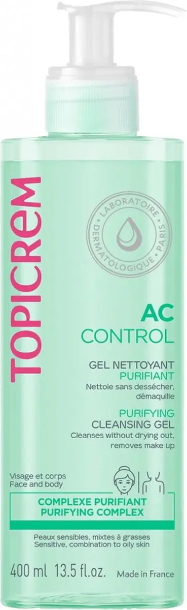 Topicrem Ac Purifying Cleansing Gel 400ml