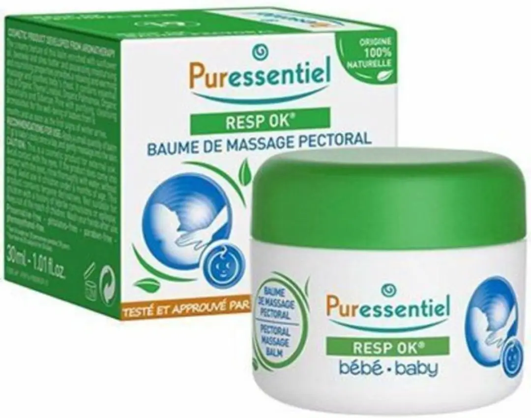 Puressentiel Ademhaling Massagebalsem Baby 30ml