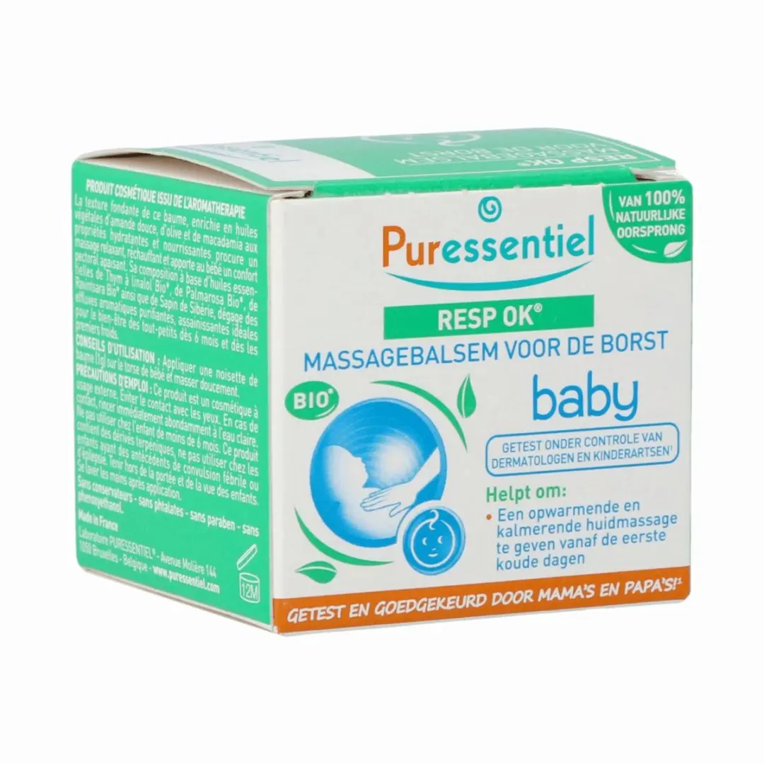Puressentiel Ademhaling Massagebalsem Baby 30ml