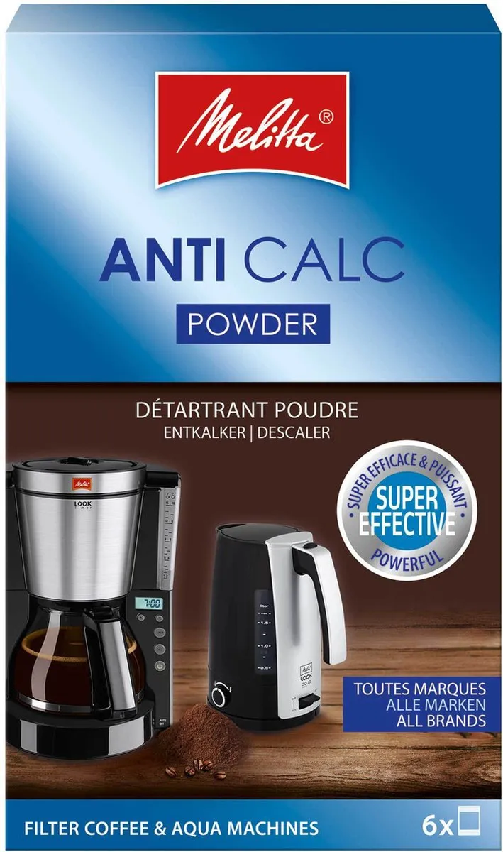 Melitta Ontkalker 6x20g