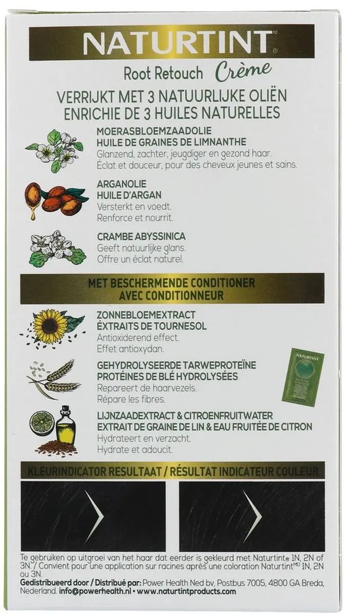 Naturtint Root Retouch Donker Bruine Tinten 45ml