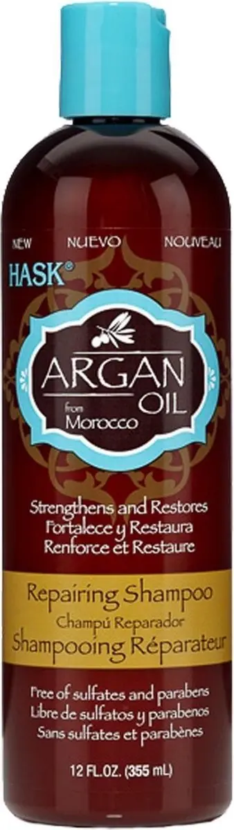 Hask Argan Oil Repairing Shampoo 355ml - afbeelding 6 van 6