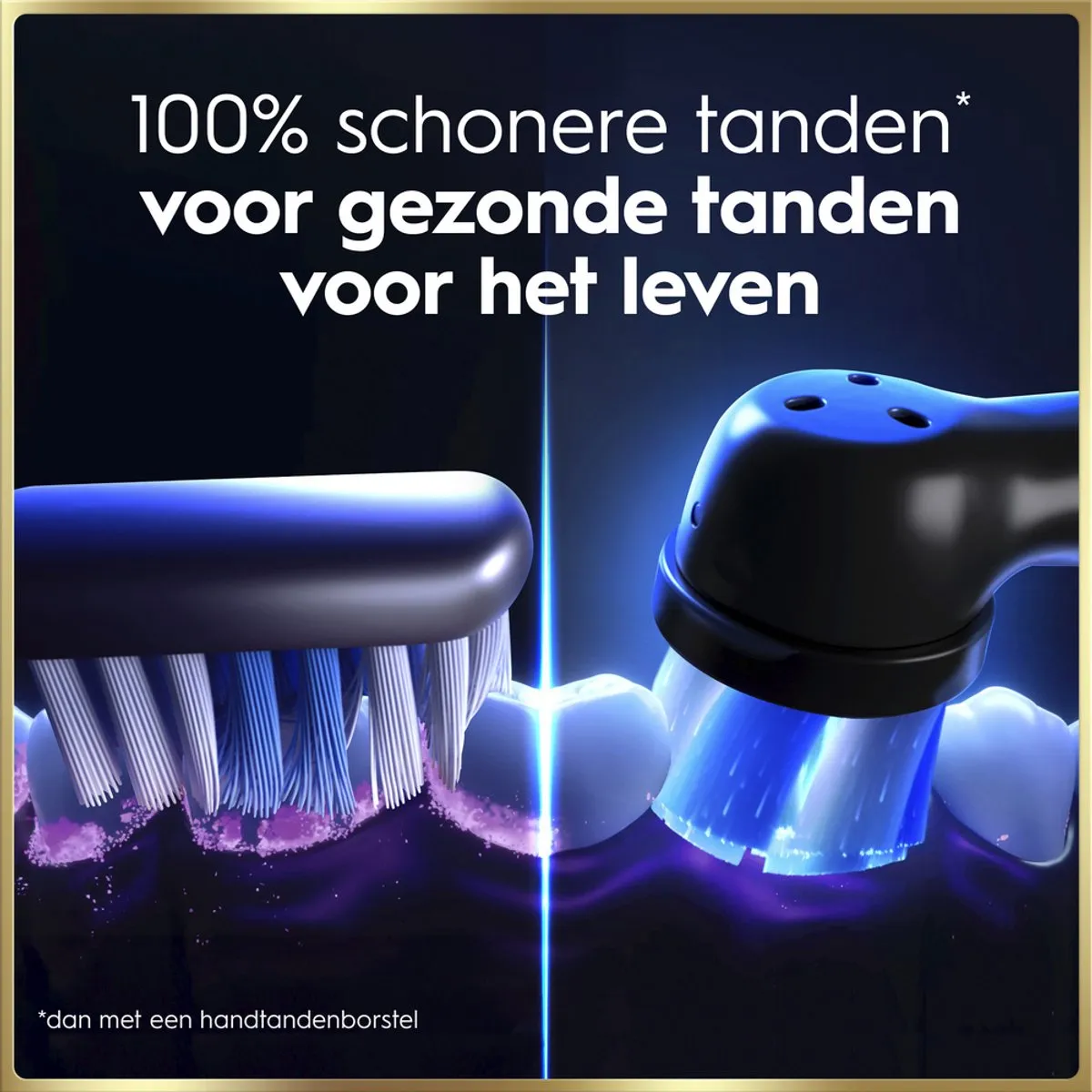 Oral-B iO 9 Elektrische Tandenborstel - Blauw - 2 Opzetborstels