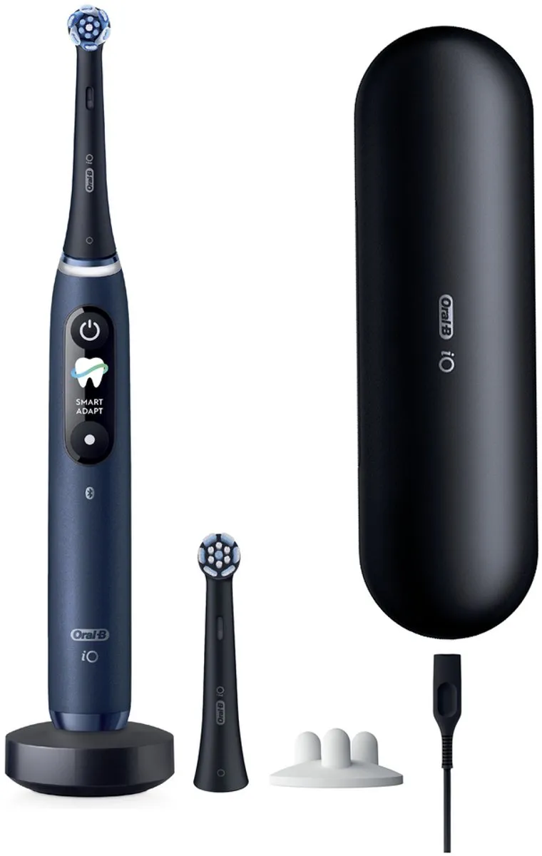 Oral-B iO 9 Elektrische Tandenborstel - Blauw - 2 Opzetborstels