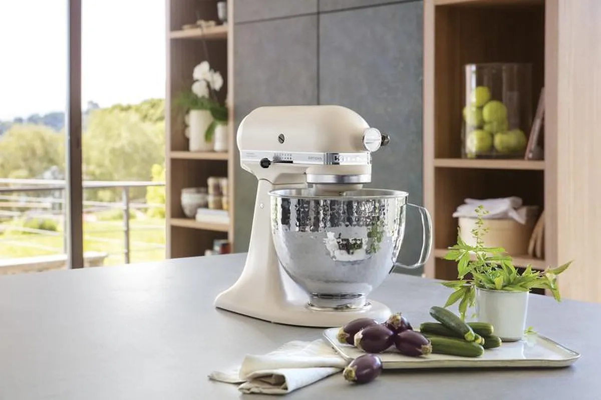 KitchenAid 5KSM175PSEAC Keukenmachine - 300W - Almond Cream