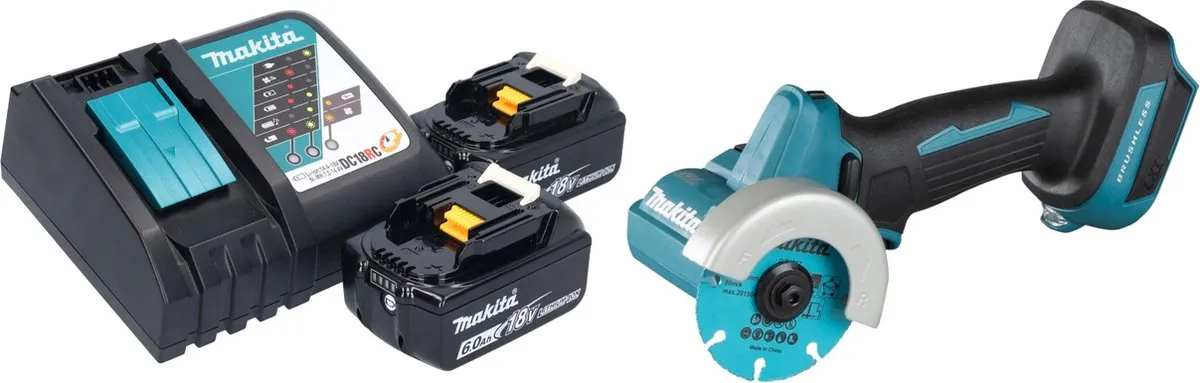 Makita DMC 300 RG Haakse Slijper 18V
