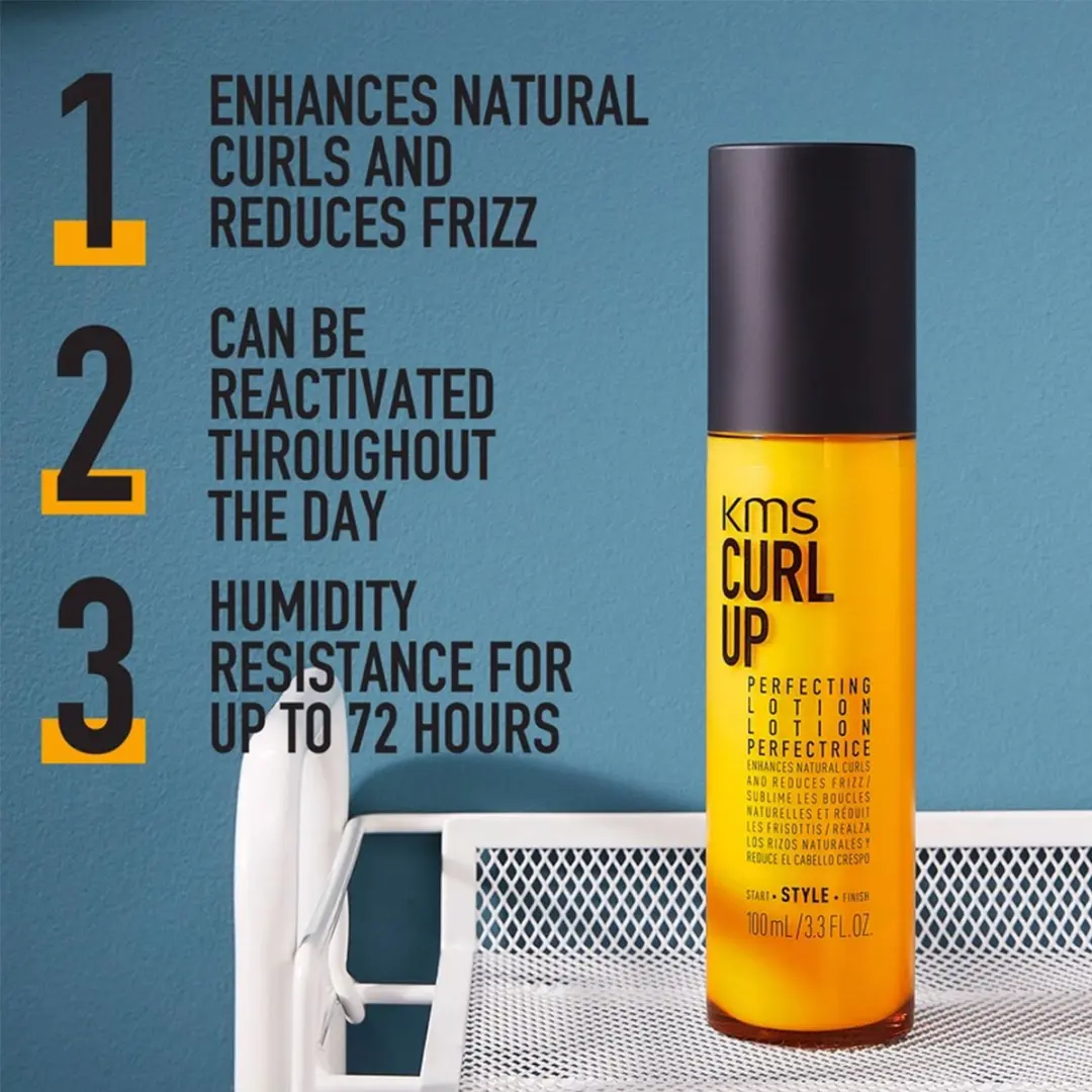KMS Hair Curl Up Perfecting Lotion 100ml