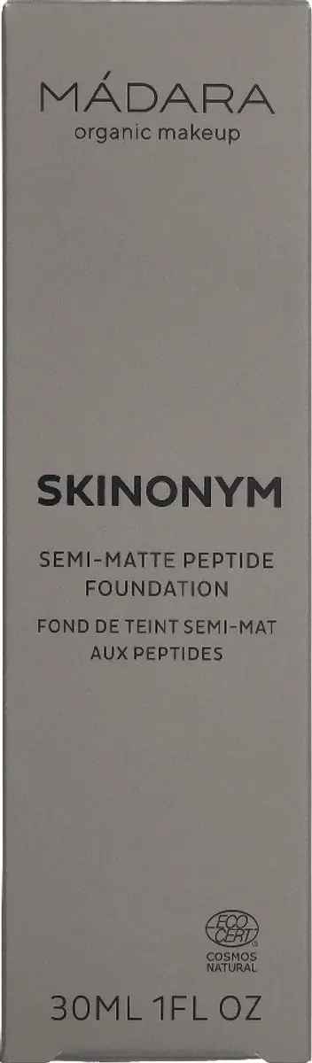 MÁDARA Skinonym Peptide Foundation 30ml - #50 Golden Sand