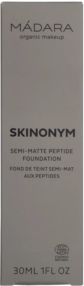 MÁDARA Skinonym Peptide Foundation 30ml - #50 Golden Sand