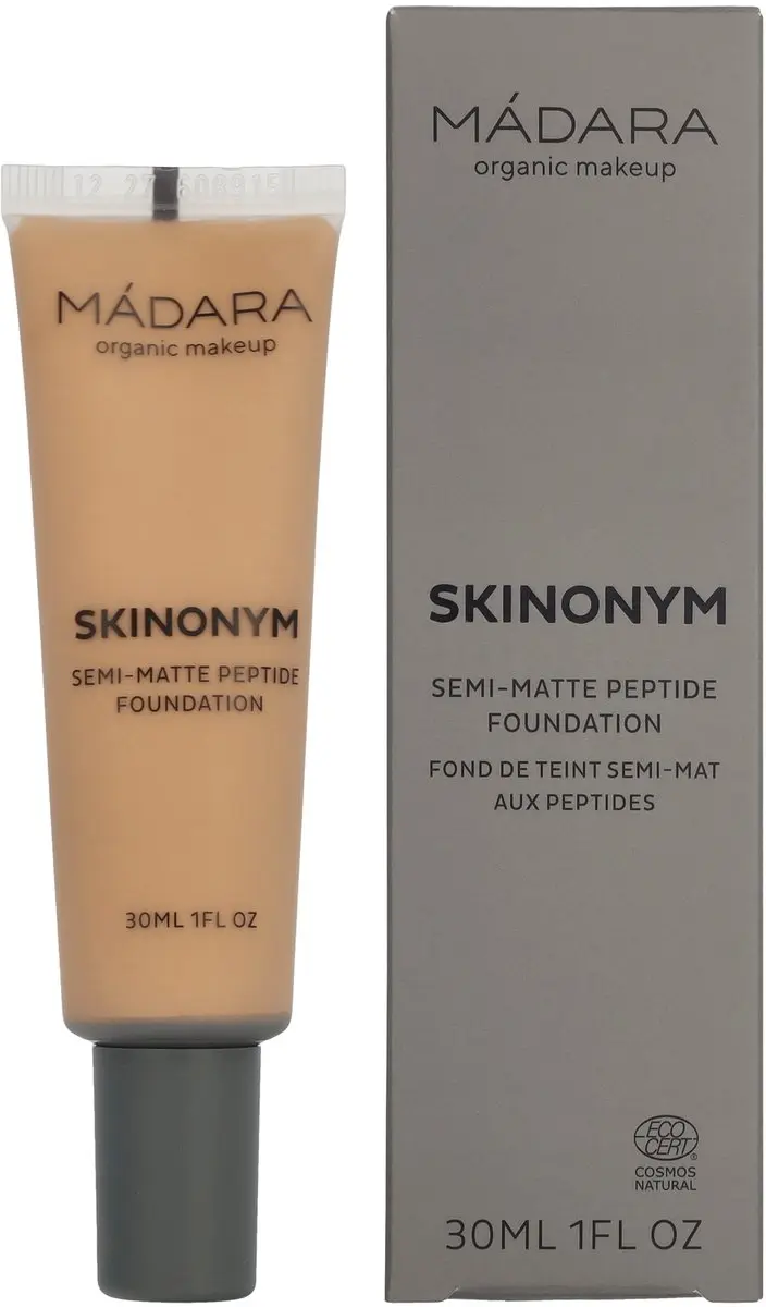 MÁDARA Skinonym Peptide Foundation 30ml - #50 Golden Sand