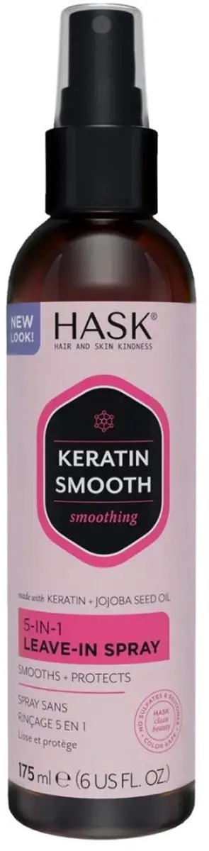 Hask Conditioner Keratin Protein Smoothing 5-in-1 Leave-In Spray 175ml
