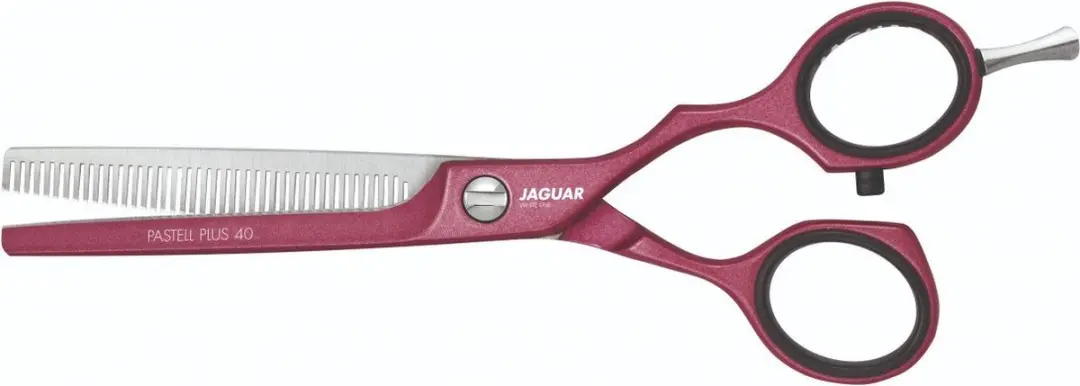 Jaguar White Line Pastell Plus Offset Coupeschaar 5,5 inch - Berry
