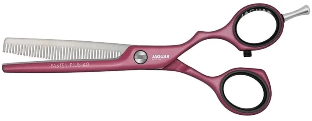 Jaguar White Line Pastell Plus Offset Coupeschaar 5,5 inch - Berry