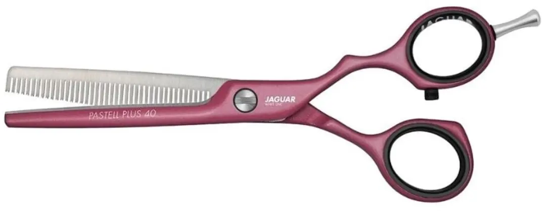 Jaguar White Line Pastell Plus Offset Coupeschaar 5,5 inch - Berry